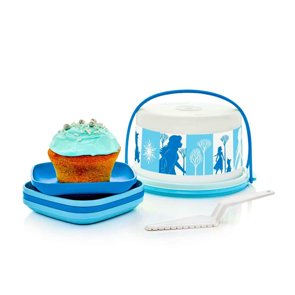Frozen Tupperware Kids Cake Serving Playset
